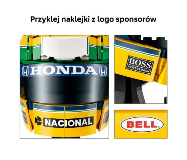 LEGO Editions 43024 Kask Ayrton Senna - 1577950 - zdjęcie 13